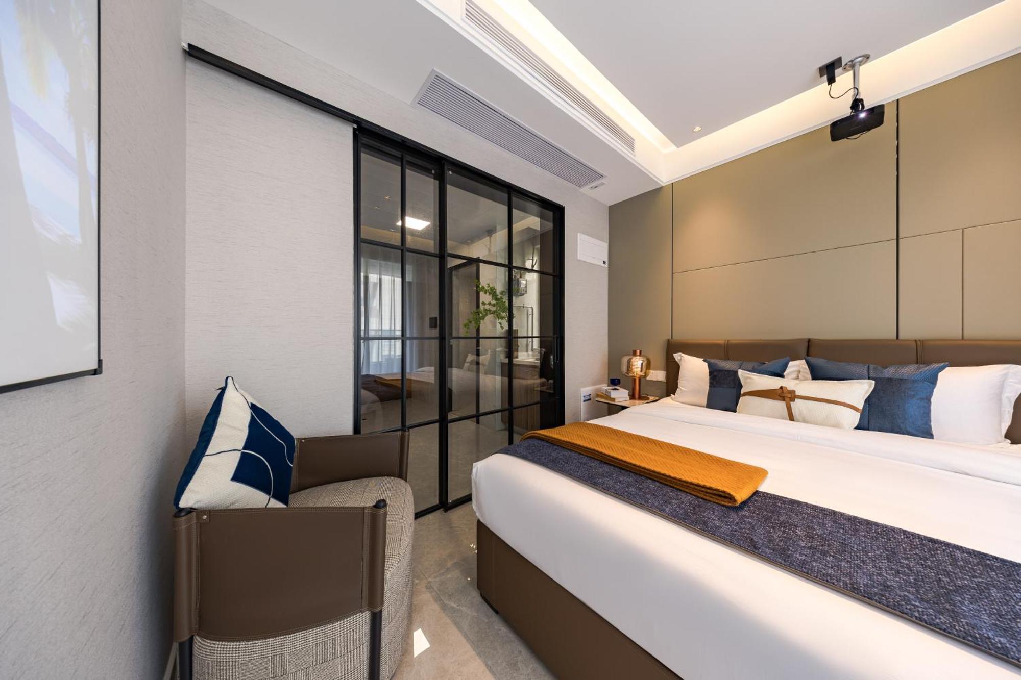 XI Ke Executive Apartment - Shenzhen Futian Exhibition Center Exteriör bild